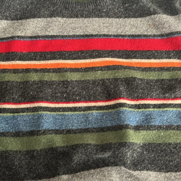 Wool XL JCrew men’s striped sweater - Picture 3 of 3